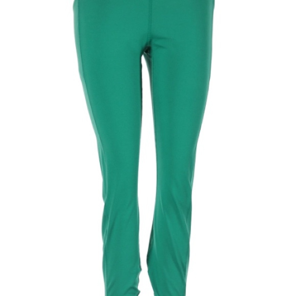 All in Motion Green Leggings Slim Fit Stretch